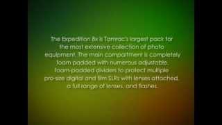 Tamrac 5588 Expedition 8x Photo Laptop Backpack Black