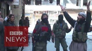 Syria Islamic State video claims Yarmouk capture - BBC News