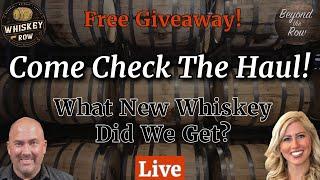 Amazing New Whiskey Haul & Free Giveaway