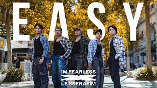 ONE TAKE  KPOP IN PUBLIC EASY by LESSERAFIM 르세라핌 - BOYS VER Dance Cover  AUSTRALIA