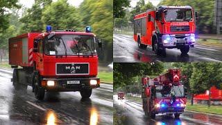 Sturmeinsatz ️ Einsatzfahrt 》Rüstgruppe  Berliner Feuerwehr  Technischer Dienst 3639