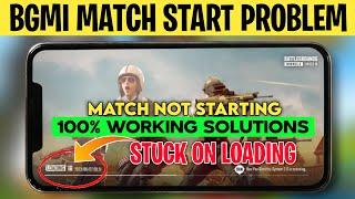 BGMI Match Start Problem  BGMI match not startingbgmi loading problembgmi not enter match problem