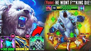 THE MOST UNFAIR VOLIBEAR BUILD IN LEAGUE OF LEGENDS... ITS BREAKING THE GAME