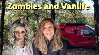 Van Life Surviving a Haunted Zombie Crawl