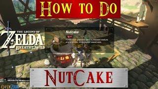 Zelda Botw * How to do a Nutcake Recipe* Breath of the wild