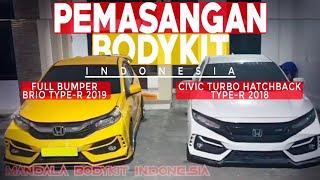 PEMASANGAN BODYKIT BRIO TYPE R & CIVIC TURBO TYPE R  HOME SERVICE JOGJAKARTA