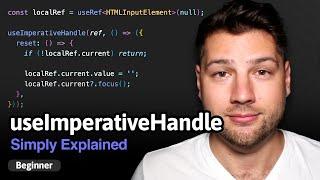 Learn React Hooks useImperativeHandle - Simply Explained