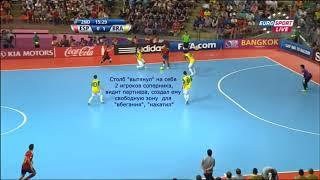 Игра столба на пять с плюсом. Футзал. Минифутбол. Futsal. № 0002