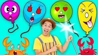 Popping Funny Colorful Balloons + More Nursery Rhymes   TigiBoo Kids Songs