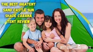 This Gigatent Sand Castle Sun Shade Cabana Tent is AMAZING