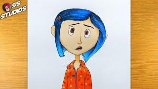 How to Draw Coraline Easy