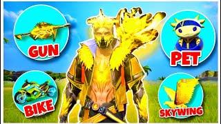 Yellow Color Only Challenge Free Fire  Free Fire English Gameplay