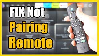 How to Fix Amazon Fire TV Remote Not Pairing or Syncing Easy Method