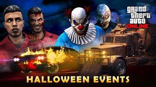GTA Online - All Halloween Events Phantom Car Slashers Cerberus & Doppelganger