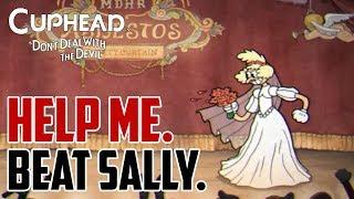 Cuphead  How to Beat Sally Stageplay Theater Boss