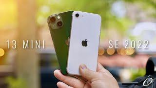 iPhone 13 mini vs iPhone SE 2022 with Camera Test Comparison