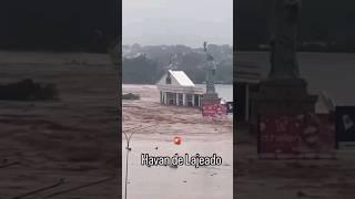 HAVAN É INUNDADA PELA ENCHENTE Ore Pelo Rio Grande Do Sul #noticias #enchentes #chuva #ore