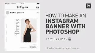 How to Make an Instagram Banner 7 + FREE Psd - Photoshop Tutorial