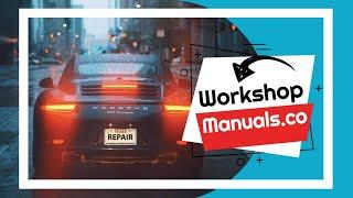 Workshop Manuals co  DIY repair guides & diagrams