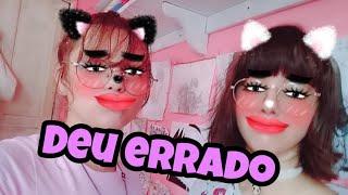 MINHA IRMÃ VESTINDO MINHAS ROUPAS KAWAII