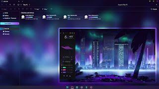 New Vibrant & Futuristic Windows 11 Theme 2024