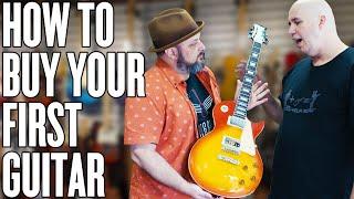 BUYING Your FIRST GUITAR - Beginner Guitar Shopping w Phillip McKnight