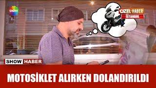 Son model motosiklet almak isterken dolandırıldı