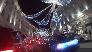 No LondonBus Dec25 Traffic Cars Gone Crazy noise Everywhere Regent street