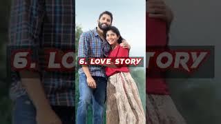 10 Best South Indian Love Story Movies#romanticmovies #romantic #shorts