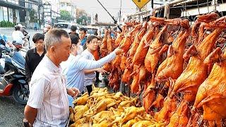 Not Less Than 2000 Ducks Roasted Duck Chicken & Pig - Scenes Selling in Chinese New Year Day