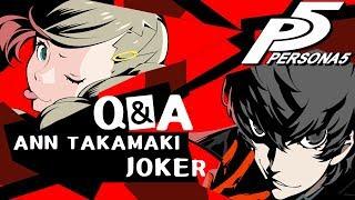 Joker and Ann Takamaki Voice Actor Q&A ft. Xander Mobus and Erika Harlacher  Behind the Voice Actor