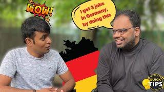 I got 3 Jobs in Germany just by doing this  100% success  Job in Germany தமிழில்