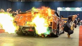 BEST OF Flames & Bangs 2022  2000HP GT-R Capristo SVJ 1000HP Supra Golf 6 GTI Skyline R34