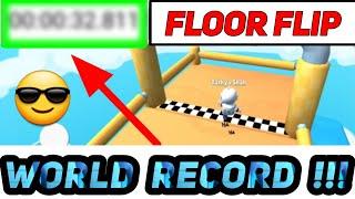 Floor Flip World Record  Stumble Guys SpeedRun