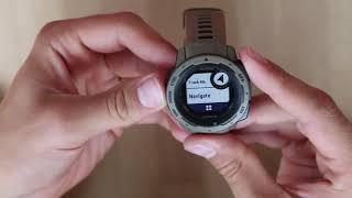 Garmin Jumpmaster Tutorial on Instinct Tactical