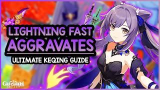 CRAZY AGGRAVATES • Best Keqing Builds - Artifacts Weapons Teams Showcase  Genshin Impact