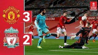 Highlights Man Utd 3-2 Liverpool  Salah nets twice but Reds go out of the FA Cup
