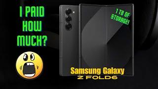 SAMSUNG GALAXY Z FOLD6  HERE IS WHAT I PAID FOR MINE