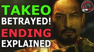Takeo Betrayed Ending Cutscene + Detailed Breakdown - BO3 Storyline