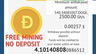 MINING FREE BTCLTCDOGE TANPA DEPOSIT #1