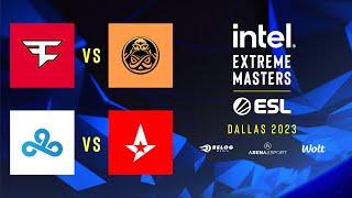 IEM DALLAS 2023 - DAN 2 - FaZe Clan vs ENCE  Cloud9 vs Astralis