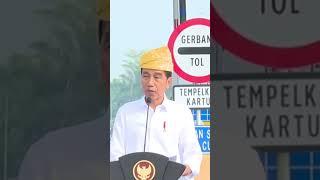 PERESMIAN RUAS TOL TRANS SUMATERA 2024