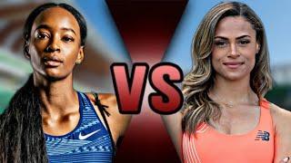 Sydney McLaughlin vs Dalilah Muhammad 400m Hurdles Showdown  US Olympic Trials 2024