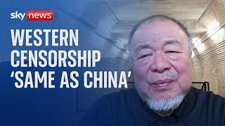Exiled Chinese artist Ai Weiwei Censorship in West exactly the same as Maos China