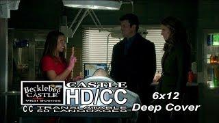 Castle 6x12 Deep Cover  Funny & Cute Morgue Scene HDCC