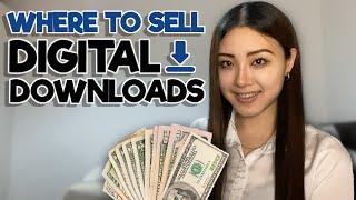 12 BEST Websites to Sell Digital Products   FREE TRAFFIC Make Passive Income Online