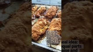 Quick Meal Recipe  Homemade Chicken Strips