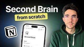 Building a Second Brain in Notion - Full Step-by-step Guide 2024