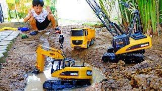 Yejun Car Toy Rescue Play with Excavator Truck Toy for Kids