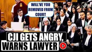 Will have you removed from this court CJI Chandrachud warns lawyer during RG Kar case hearing